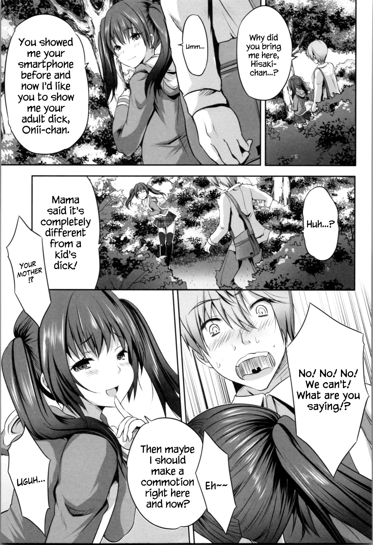 Hentai Manga Comic-Even Though I Didn't Do Anything I Got Reverse Raped By This Mom!-Read-43